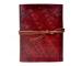 Handmade embossed leather journal diary & notebook